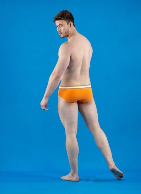 Slip naranja brief