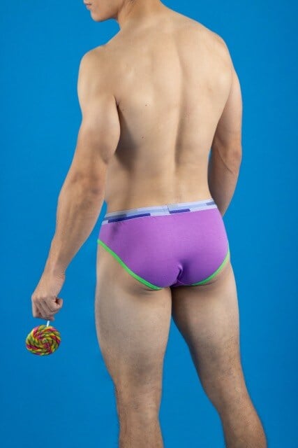 Slip lila caramelo