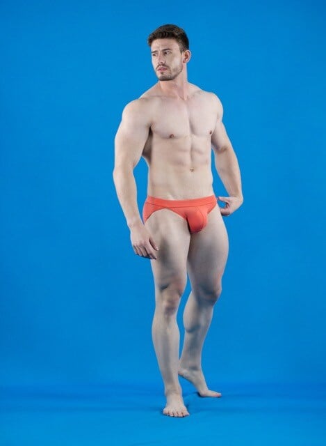 Slip salmón griego