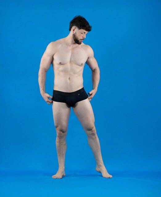 Slip negro brief