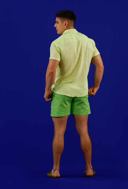 Camisa y short verde