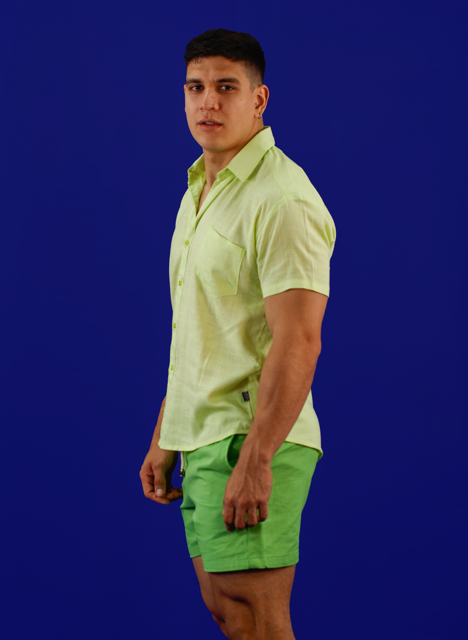Camisa y short verde