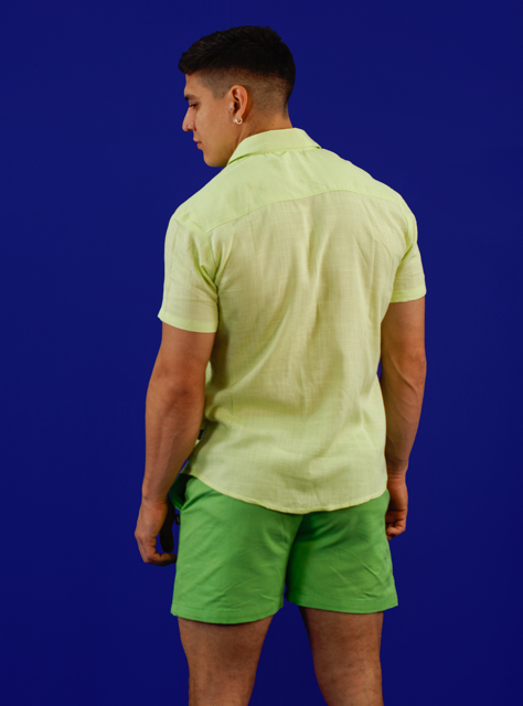 Camisa y short verde