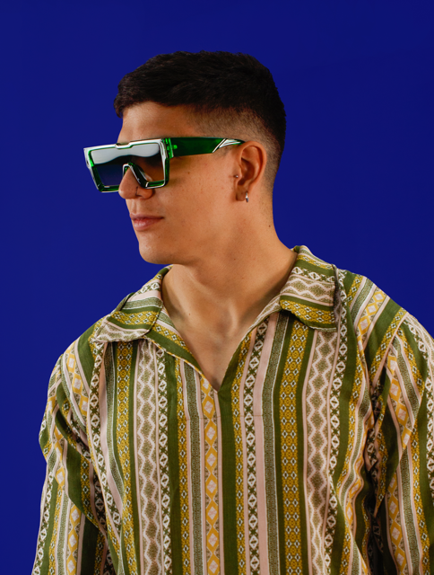 Lentes de sol verdes